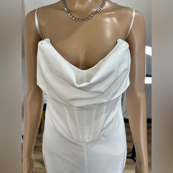 NBD Conner Jumpsuit in White